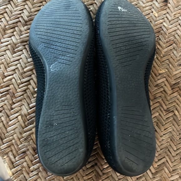 Allbirds Tree Breezer black knit ballet flats shoes sz 7 sustainable - Picture 6 of 9